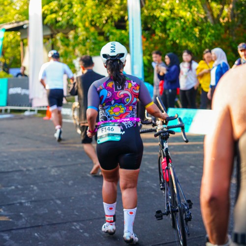 Race photo from Belitung Multisport Festival