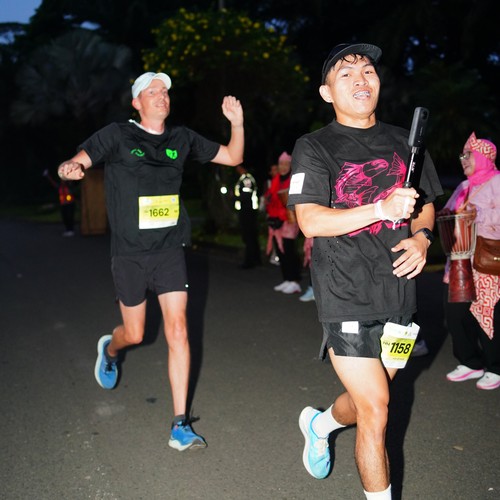 Race photo from BOGORUN 2026