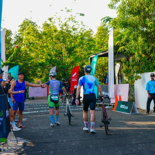 Race photo from Belitung Multisport Festival