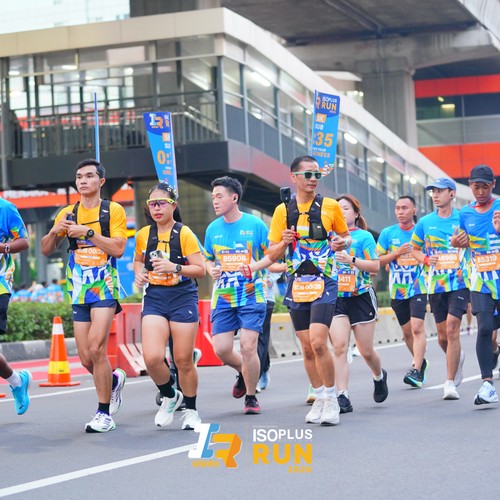 Race photo from ISOPLUS RUN 2026 - JAKARTA