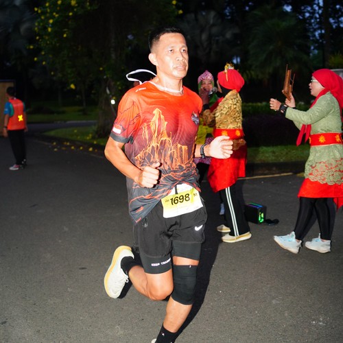 Race photo from BOGORUN 2026