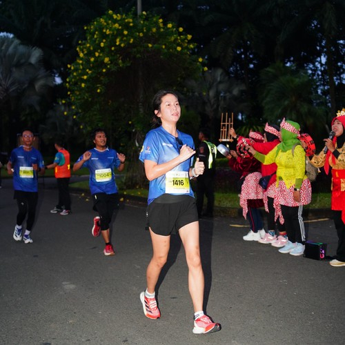 Race photo from BOGORUN 2026