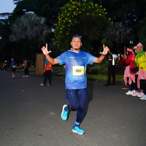 Race photo from BOGORUN 2026