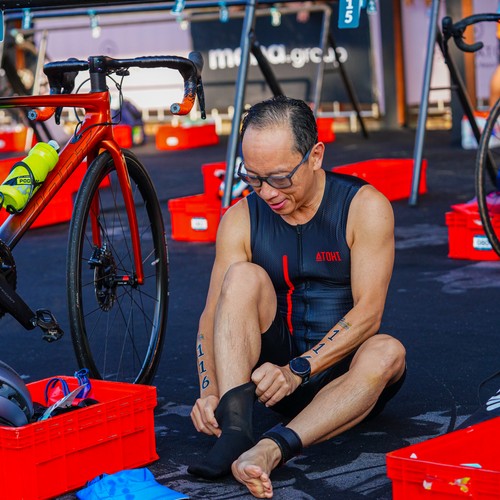 Race photo from Belitung Multisport Festival