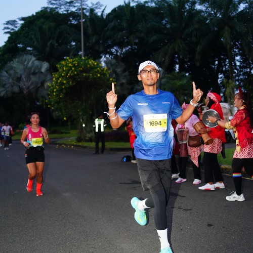 Race photo from BOGORUN 2026