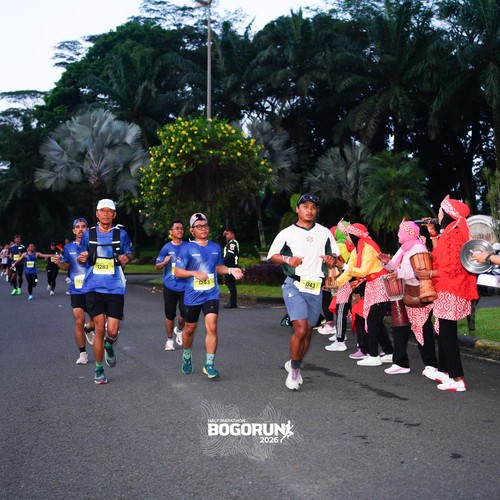 Race photo from BOGORUN 2026