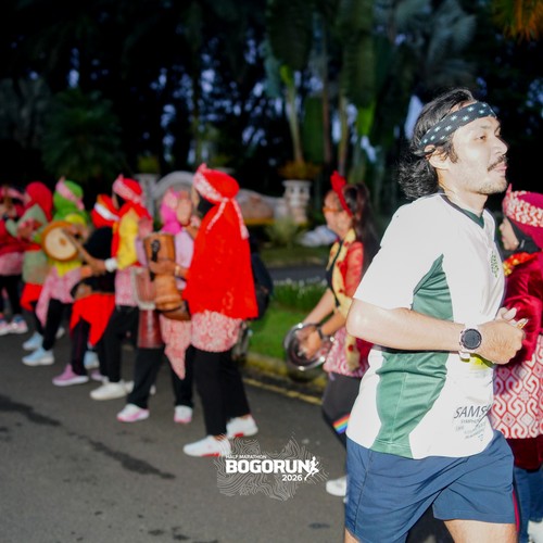 Race photo from BOGORUN 2026