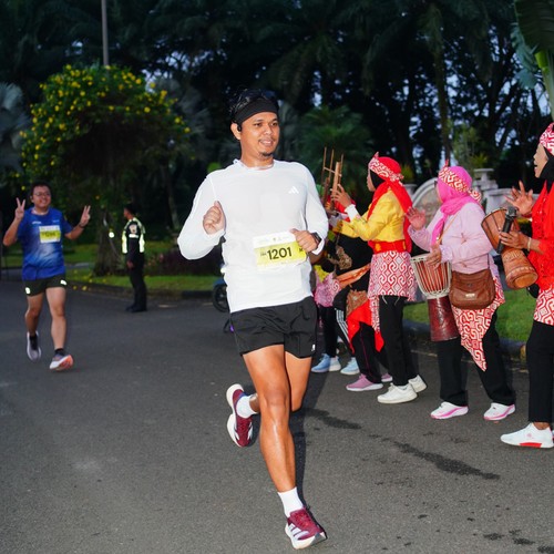 Race photo from BOGORUN 2026