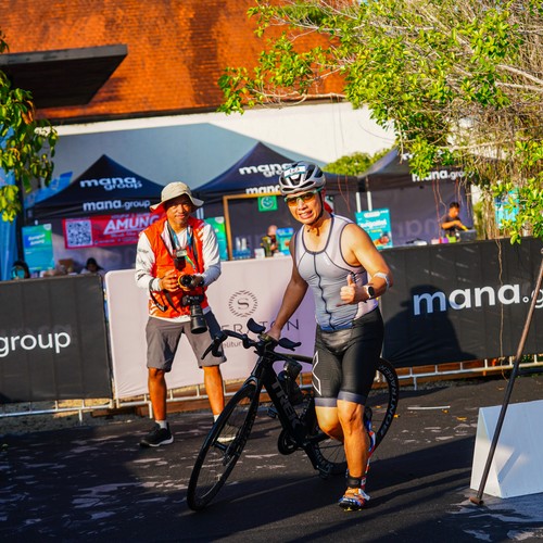 Race photo from Belitung Multisport Festival