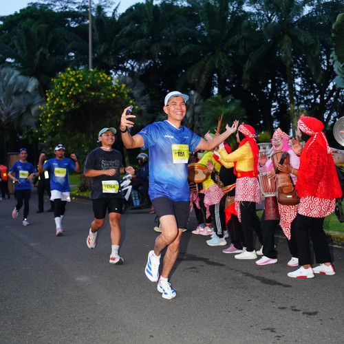 Race photo from BOGORUN 2026