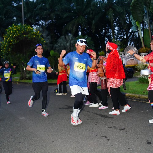 Race photo from BOGORUN 2026
