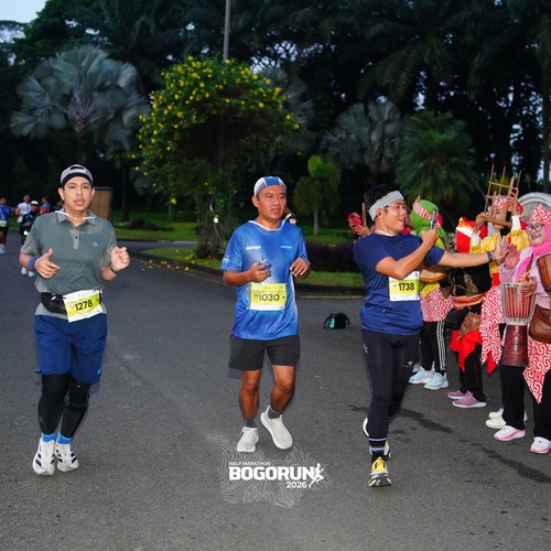Race photo from BOGORUN 2026