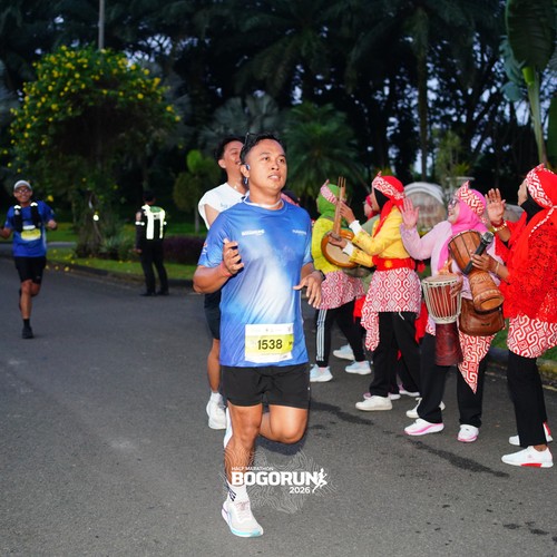 Race photo from BOGORUN 2026