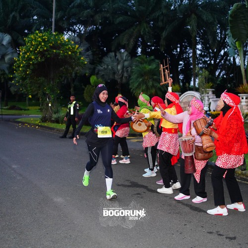 Race photo from BOGORUN 2026