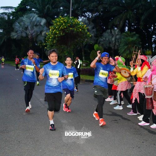 Race photo from BOGORUN 2026
