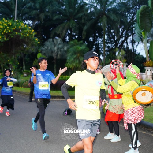 Race photo from BOGORUN 2026