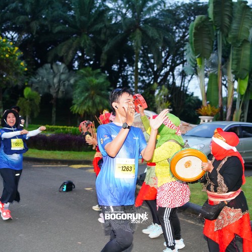 Race photo from BOGORUN 2026