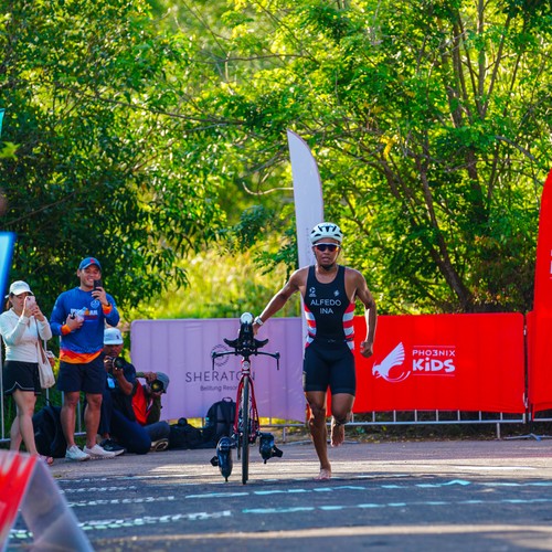 Race photo from Belitung Multisport Festival