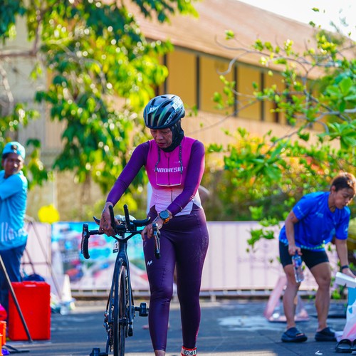 Race photo from Belitung Multisport Festival