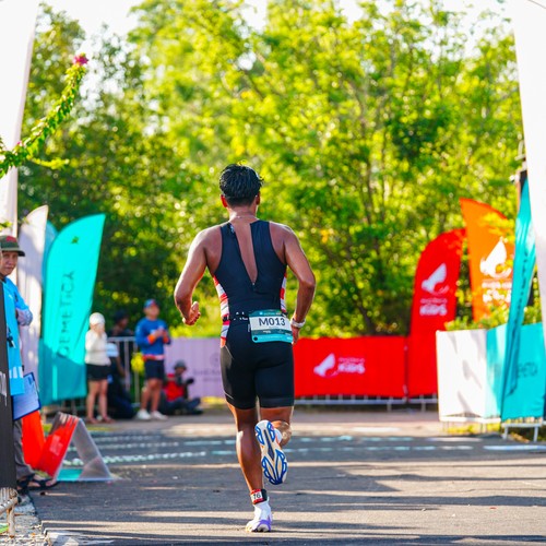 Race photo from Belitung Multisport Festival