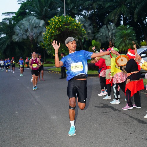 Race photo from BOGORUN 2026