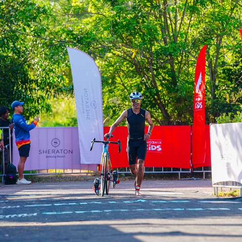Race photo from Belitung Multisport Festival