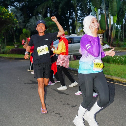 Race photo from BOGORUN 2026
