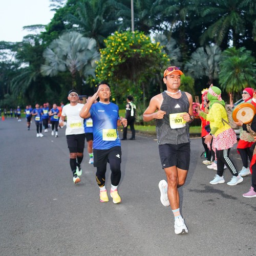 Race photo from BOGORUN 2026