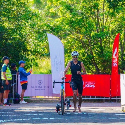 Race photo from Belitung Multisport Festival