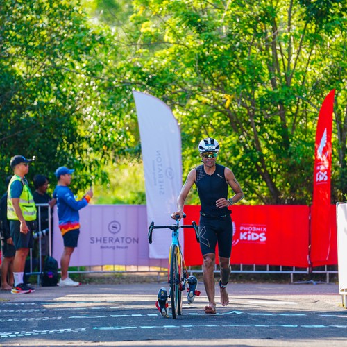 Race photo from Belitung Multisport Festival
