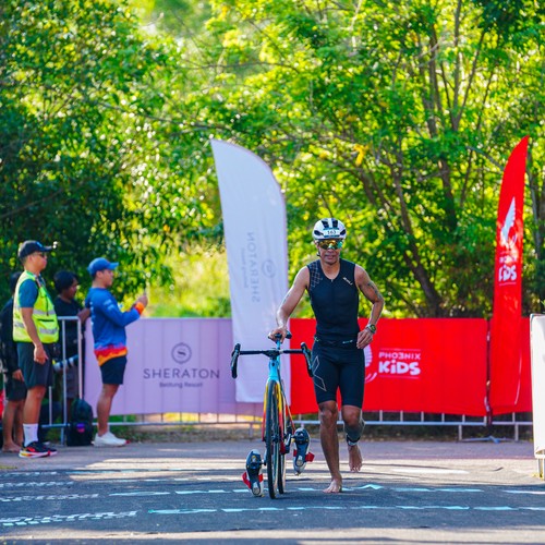 Race photo from Belitung Multisport Festival