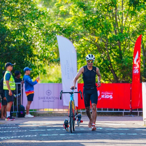 Race photo from Belitung Multisport Festival
