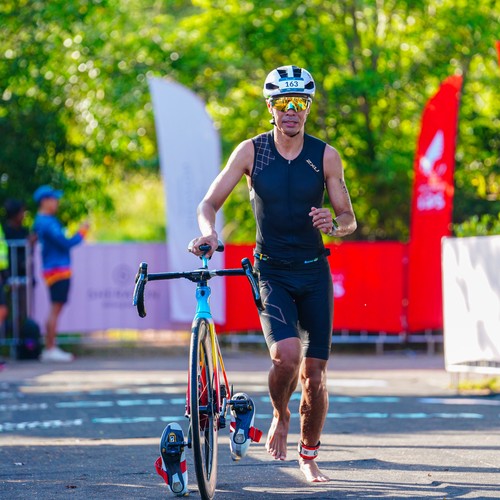 Race photo from Belitung Multisport Festival