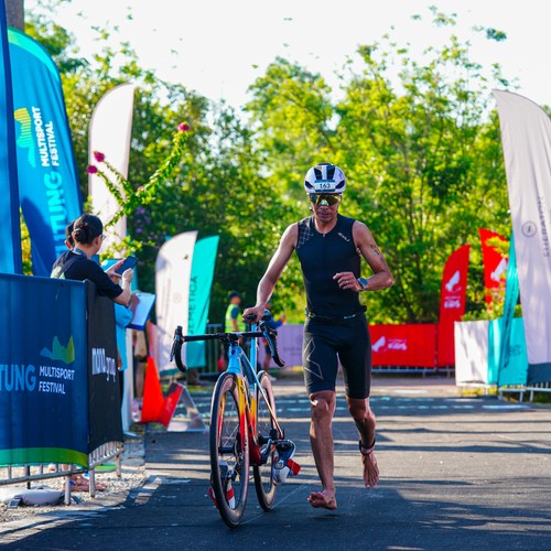 Race photo from Belitung Multisport Festival
