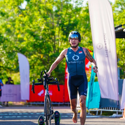 Race photo from Belitung Multisport Festival