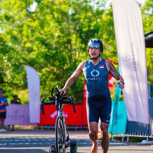 Race photo from Belitung Multisport Festival