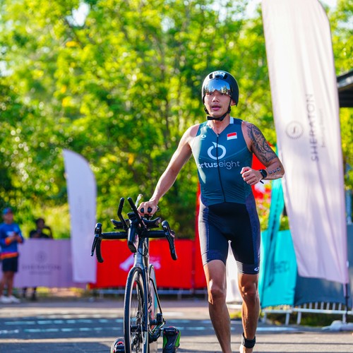 Race photo from Belitung Multisport Festival