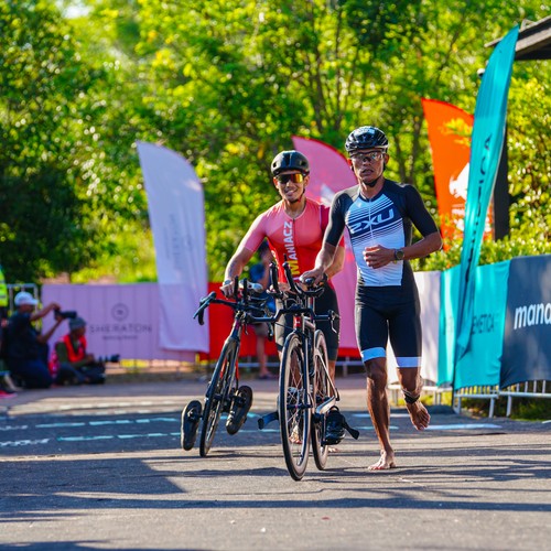 Race photo from Belitung Multisport Festival