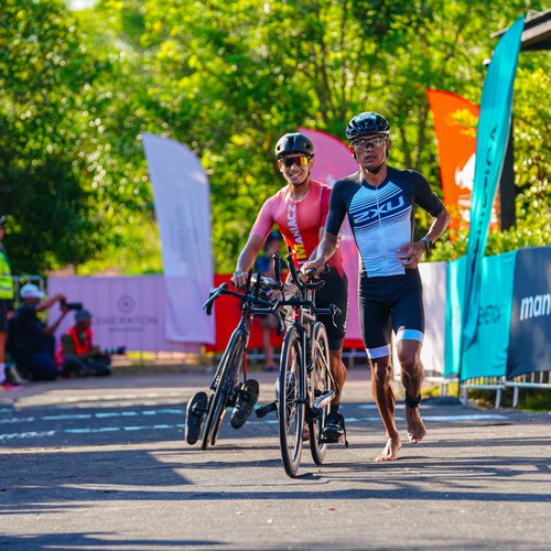Race photo from Belitung Multisport Festival