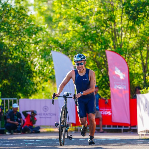 Race photo from Belitung Multisport Festival