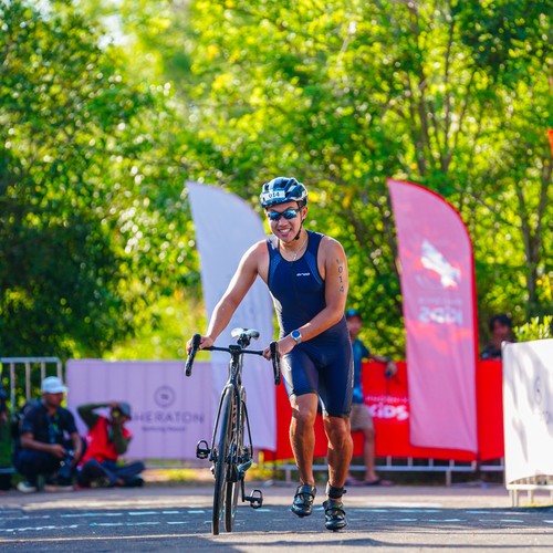 Race photo from Belitung Multisport Festival