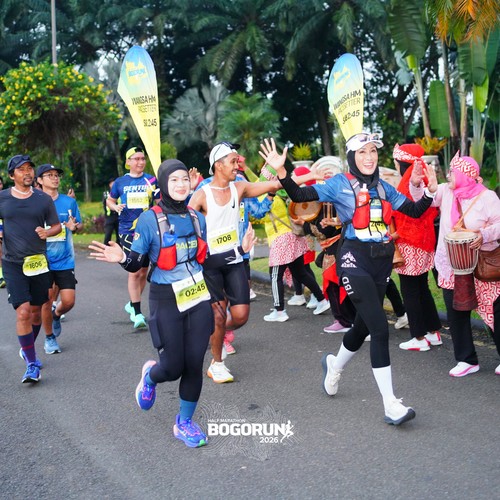 Race photo from BOGORUN 2026