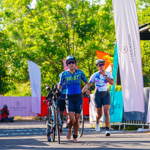 Race photo from Belitung Multisport Festival