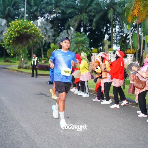 Race photo from BOGORUN 2026