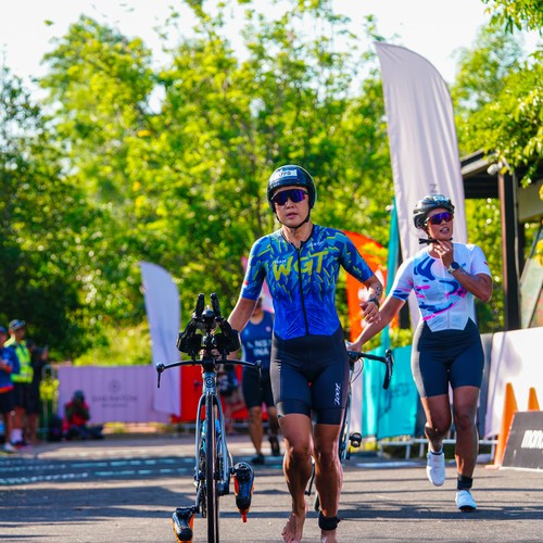 Race photo from Belitung Multisport Festival
