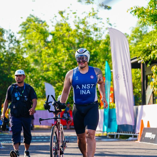 Race photo from Belitung Multisport Festival