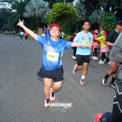 Race photo from BOGORUN 2026