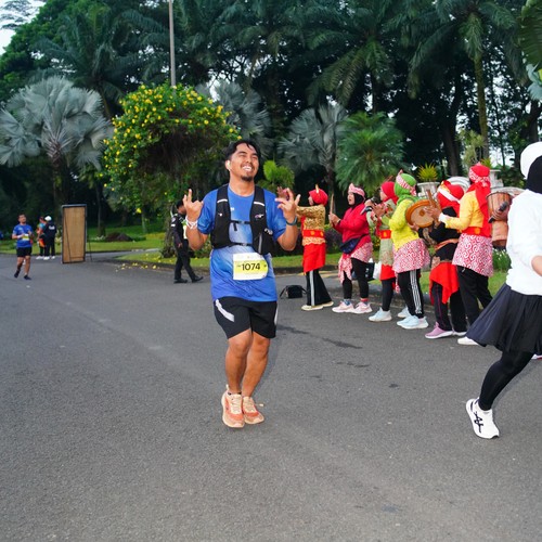 Race photo from BOGORUN 2026