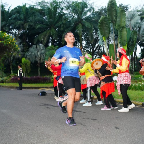 Race photo from BOGORUN 2026