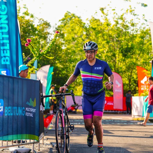 Race photo from Belitung Multisport Festival